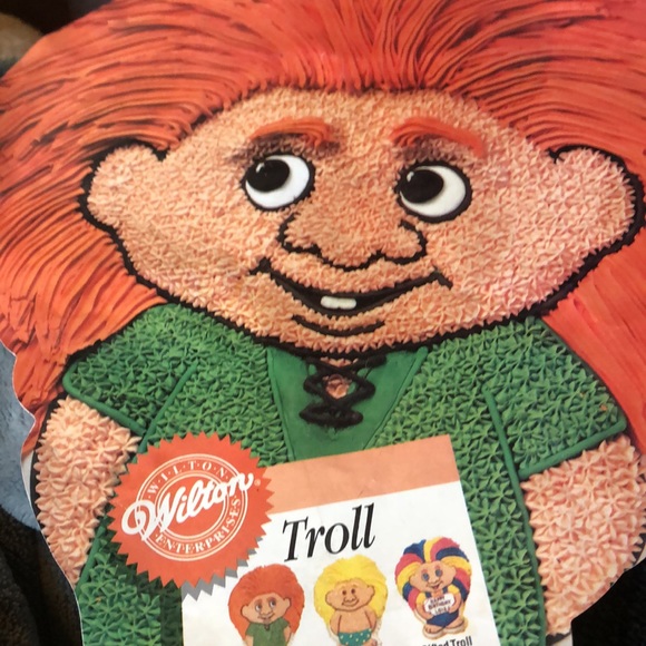 Vintage 1992 Wilton Cake Pan TROLL - Picture 7 of 9